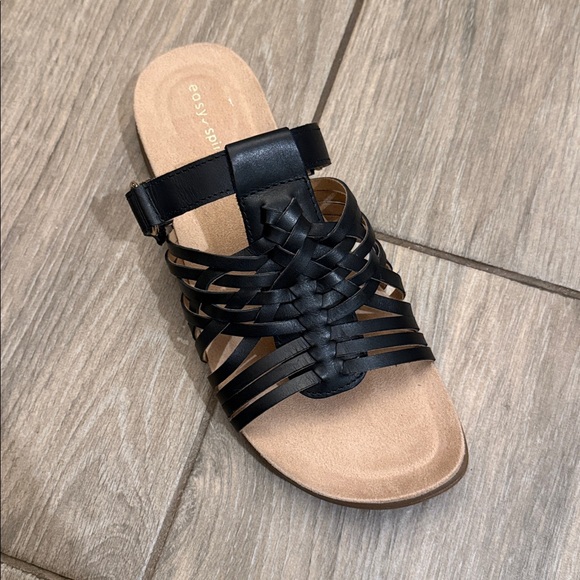 Easy Spirit Mindi Leather Woven Sandal Sz 8 ❗️right shoe only ❗️ - Picture 4 of 7